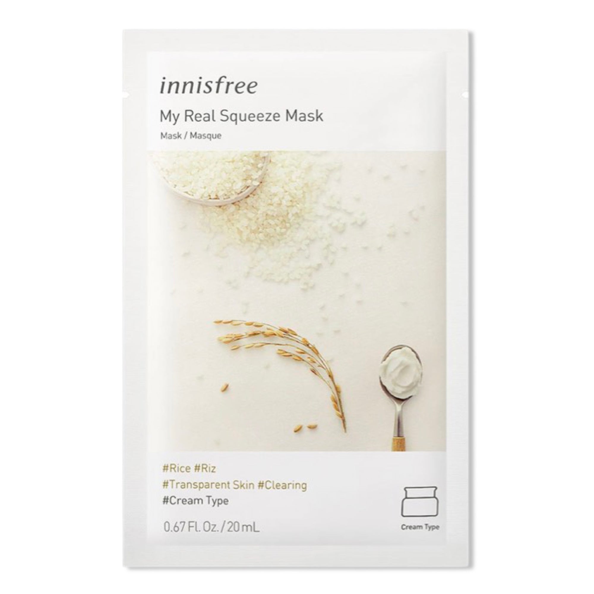 Innisfree My Real Squeeze Mask 20mL Innisfree