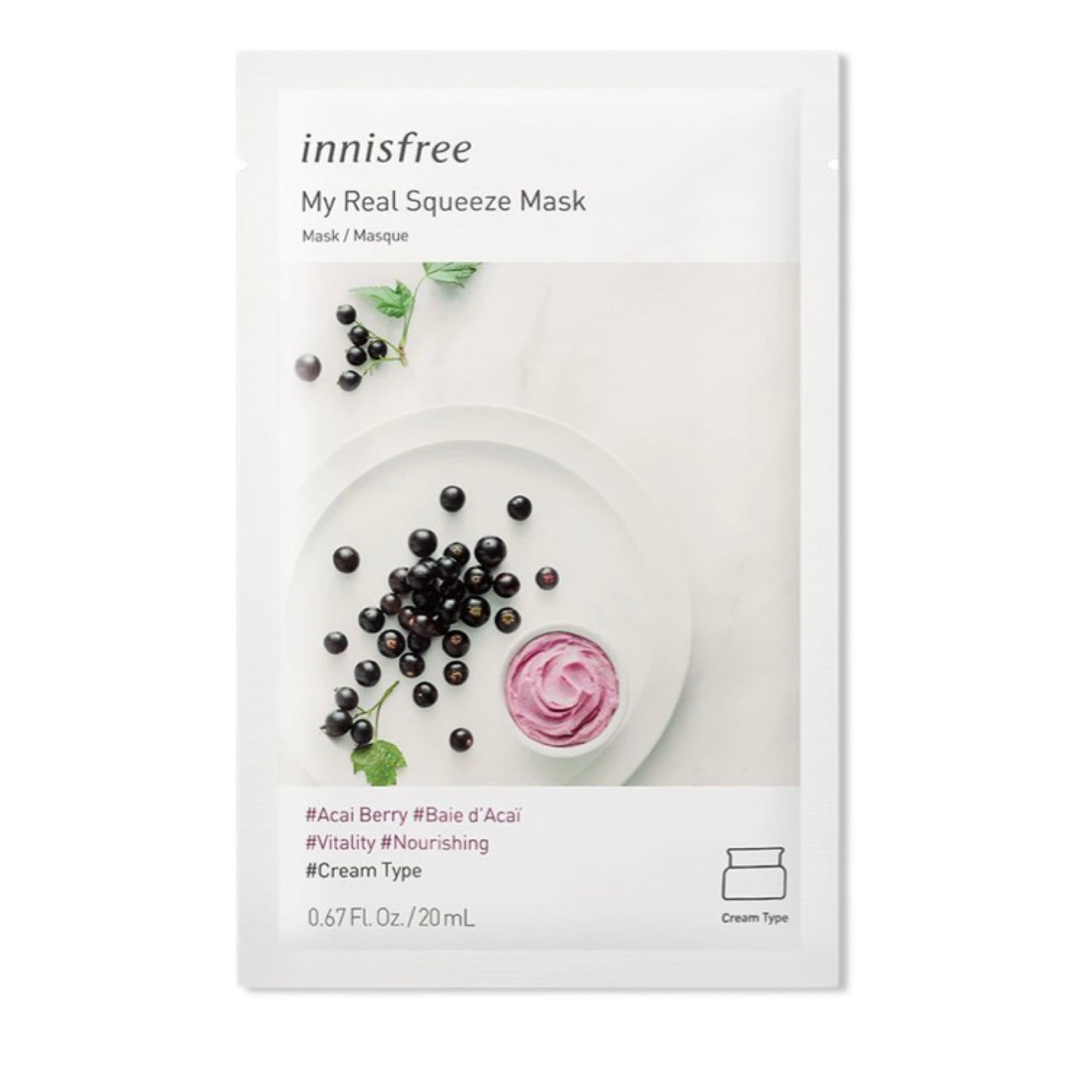 Innisfree My Real Squeeze Mask 20mL Innisfree